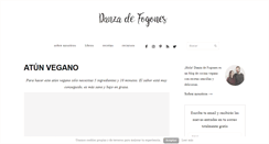 Desktop Screenshot of danzadefogones.com